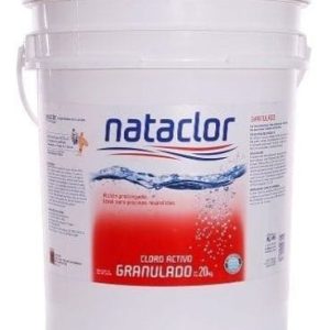 Cloro Granulado Pileta Revestida Nataclor X 20 Kg Lento