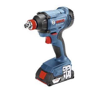 Llave de Impacto Batería de ¼ y ½" Bosch GDX 180-LI 2 baterias y maleta