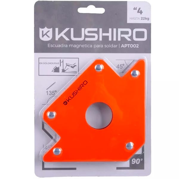 Escuadras Magnetica Para Soldar Nº4 22kg Kushiro - Imagen 2