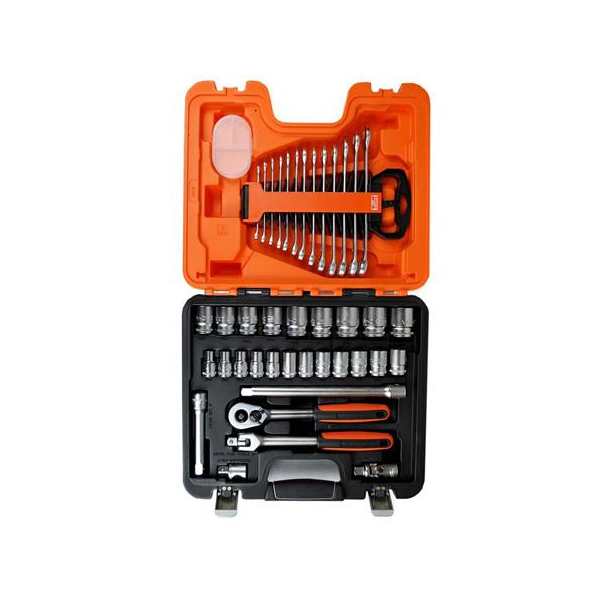 Juego Llaves Tubo Bocallave 1/2 40 Piezas S400 Maletin