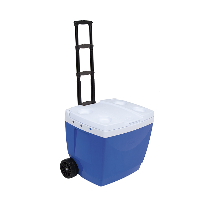 Conservadora Termica 42 Lts Con Ruedas Azul Mor M25108221