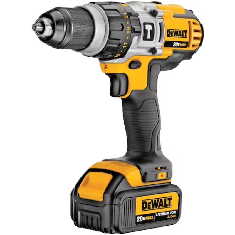 Taladro Percutor/Atornillador Inalámbrico de 1/2" 20V + 2 Baterías + Cargador + Maletín - Imagen 3