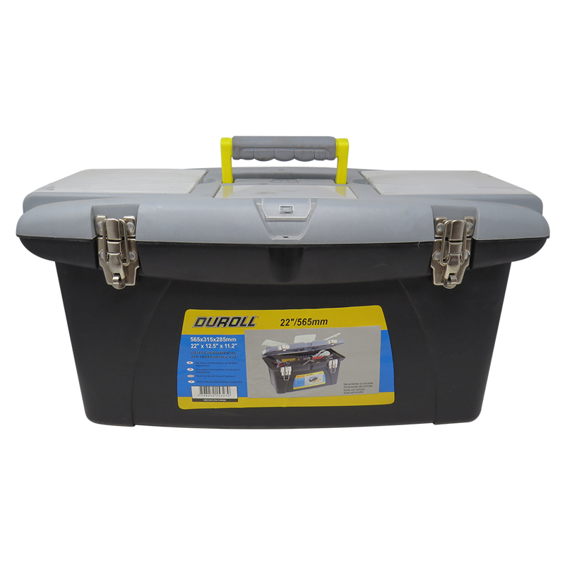 Caja Herramientas Ref. Traba Metalica 22"