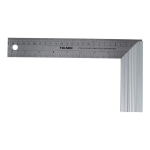 Escuadra Acero C/base De Aluminio Milimetrica De 250mm
