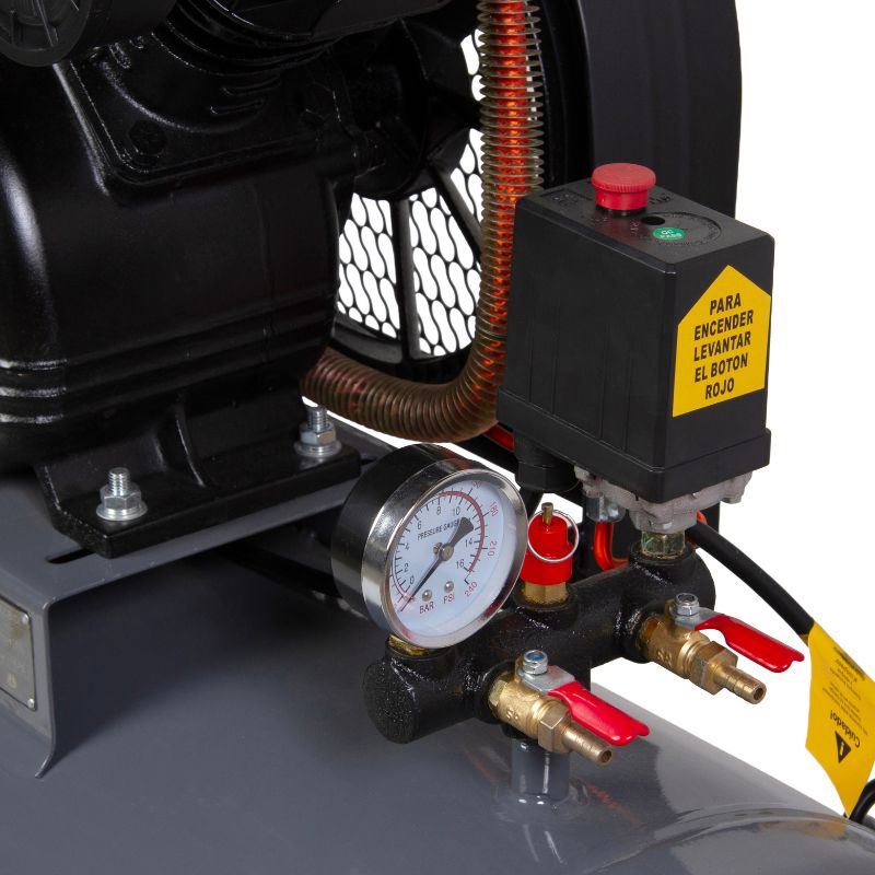 Compresor 3Hp 150Lts Monofásico Bicilindrico Duroll - Imagen 4