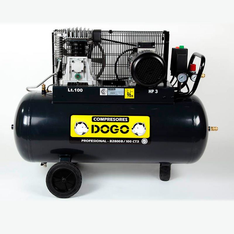 COMPRESOR 3HP 100LT PROFESIONAL TRIFASICO