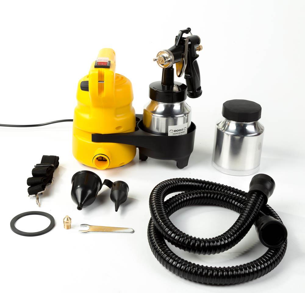 Máquina Pistola Dogo Equipo P/ Pintar Metálica 800w Portatil