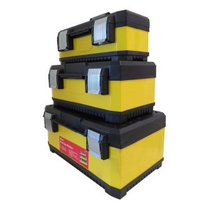 Alternative view of SET 3EN1 CAJAS METALICAS HERR. C/TRABA METALICA (18-19,5-21")