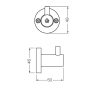 ACCESORIO CALIFORNIA PERCHA FV - Imagen 2