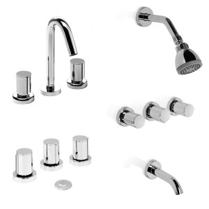 COMBO GRIFERÍA DOMANI LAVAT+BIDET+DUCHA