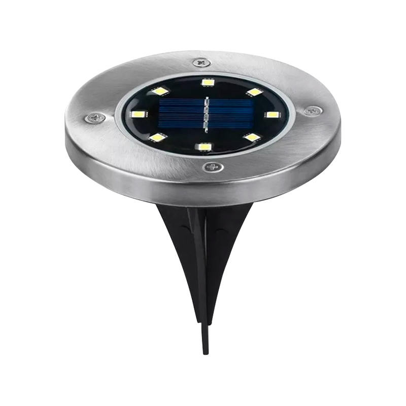 Lampara Solar De Tierra 8 Led