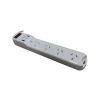 Zapatilla Prolongador 4 Tomas Cable 1,5 Mts + 2 Usb (2,1 A) - Imagen 2