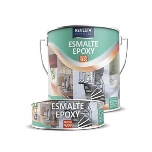 REVESTA 4300 ESMALTE EPOXY BRILLANTE X  1L