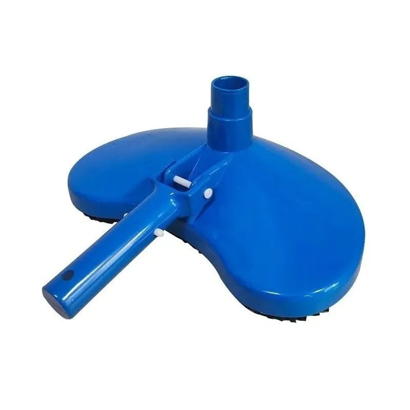 Limpia Barre Fondo Media Luna Pileta Piscina Esquina Pesado