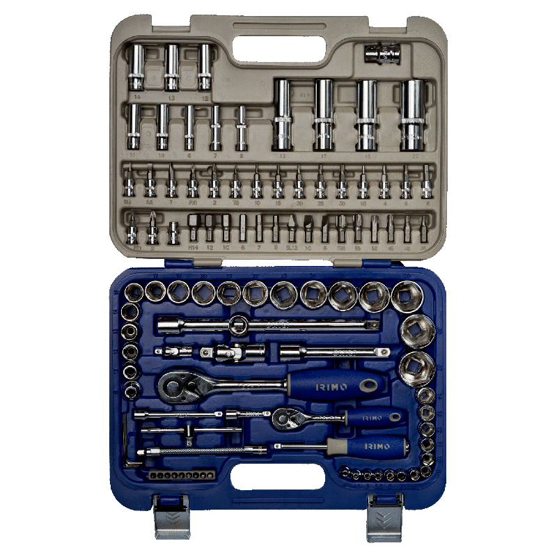 JUEGO DE BOCALLAVES Y ACCESORIOS ENC 1/2" Y 1/4" 101 PIEZAS 129-101-4 - Imagen 2