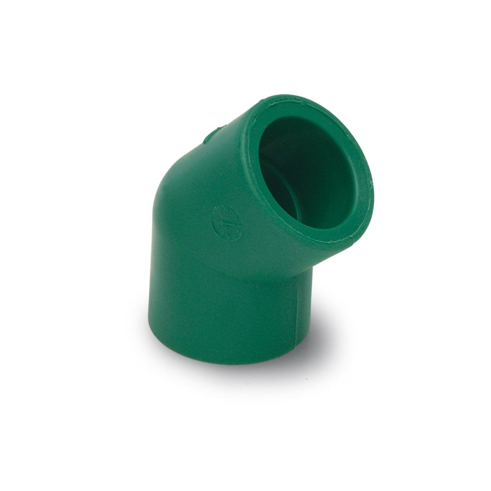 CODO TERMOFUSIÓN 45º X 40 MM.