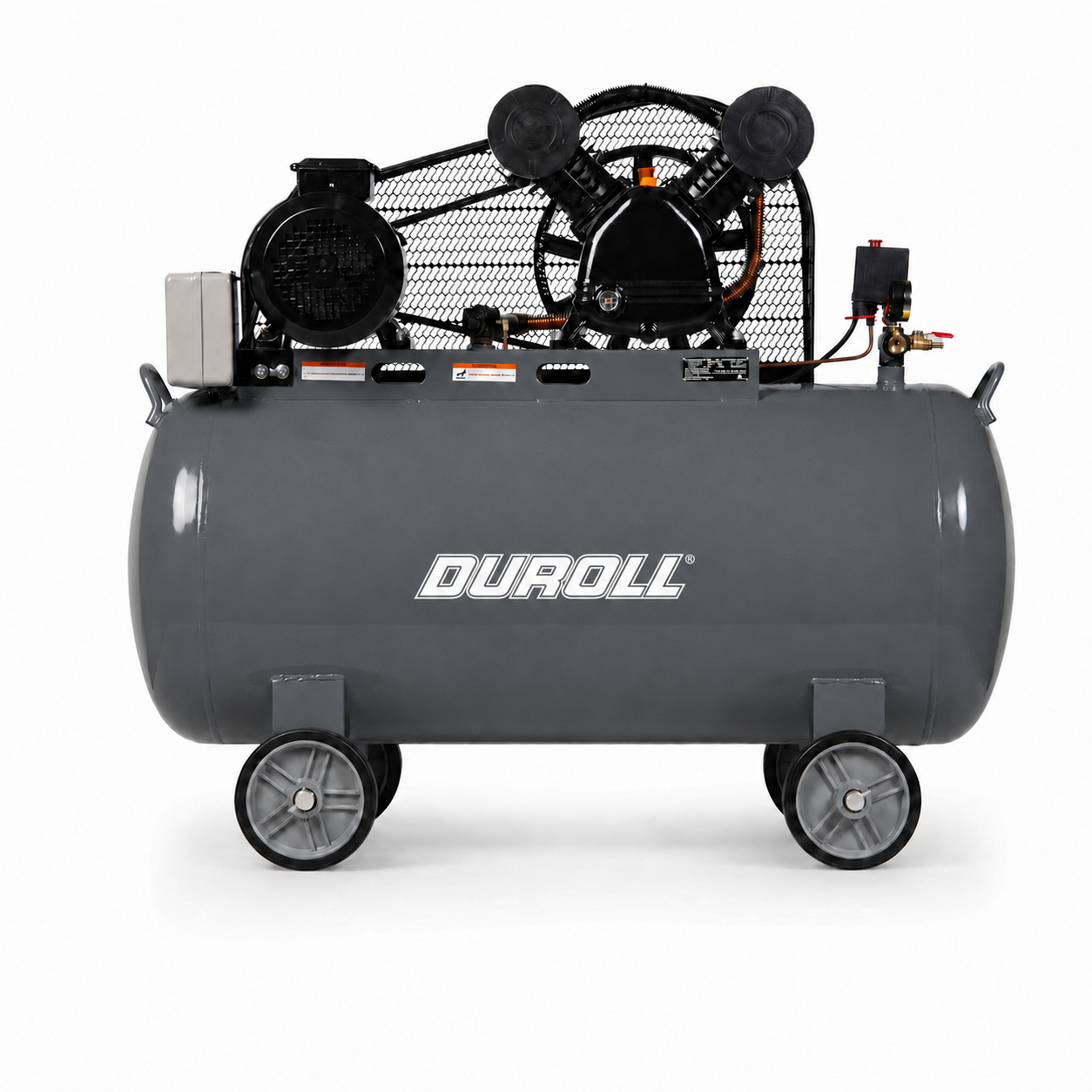 Compresor Aire 5hp X 300l Trifasico Duroll - Imagen 2