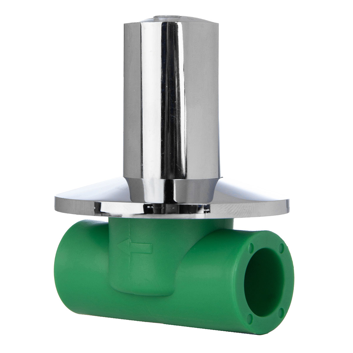 LLAVE DE PASO FUSIÓN C/CAMPANA 25X3/4" - Imagen 2