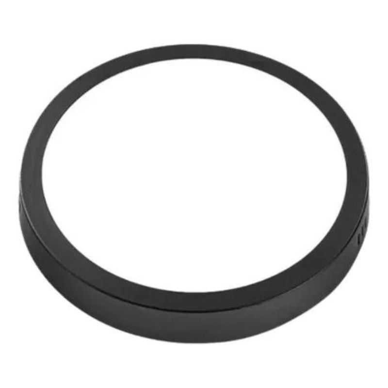 Plafón LED redondo 24 W Negro - frío