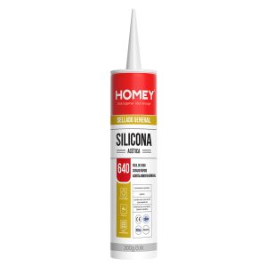 SELLADOR SILICONA ACÉTICA NEGRO 300G