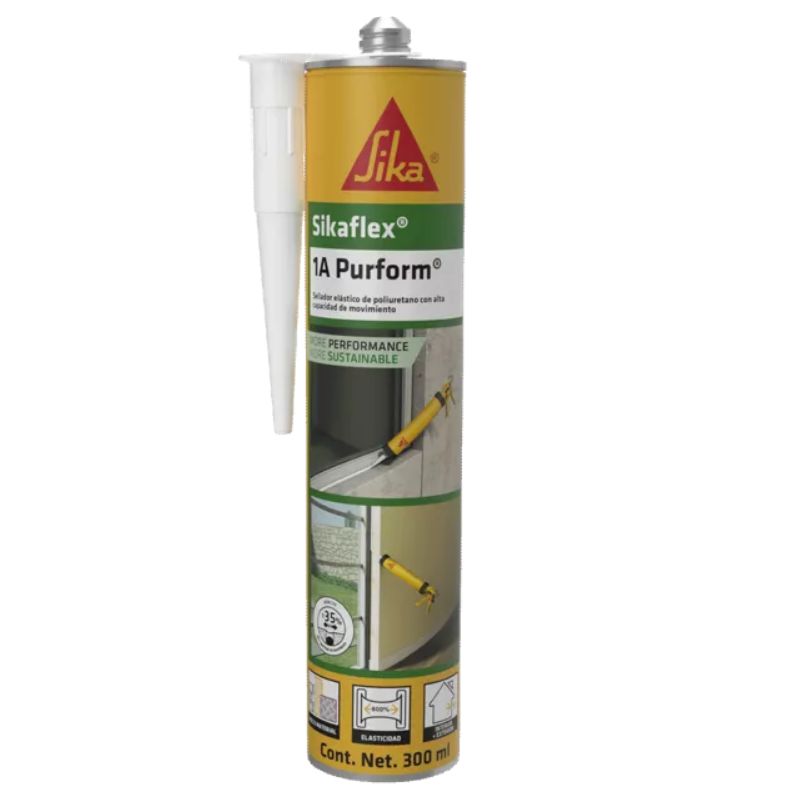 Sikaflex®-1A Puroform Sellador Poliuretano Para Juntas Color Gris 300ml