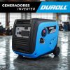 GENERADOR INVERTER INSONORO 4,0KW 223CC ARRANQUE ELÉCTRICO – PANEL USB - Imagen 4