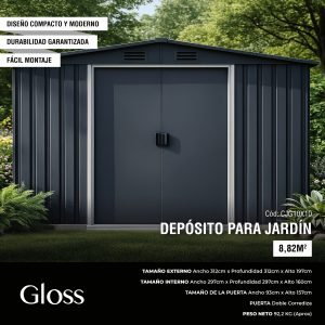 Alternative view of DEPÓSITO DE JARDÍN 8,82m2