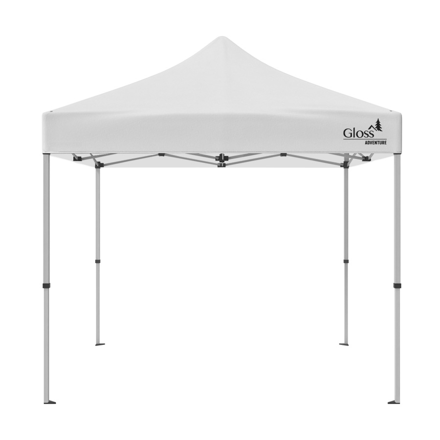 GAZEBO PLEGABLE ALUMINIO BLANCO 3 X 3m GLOSS