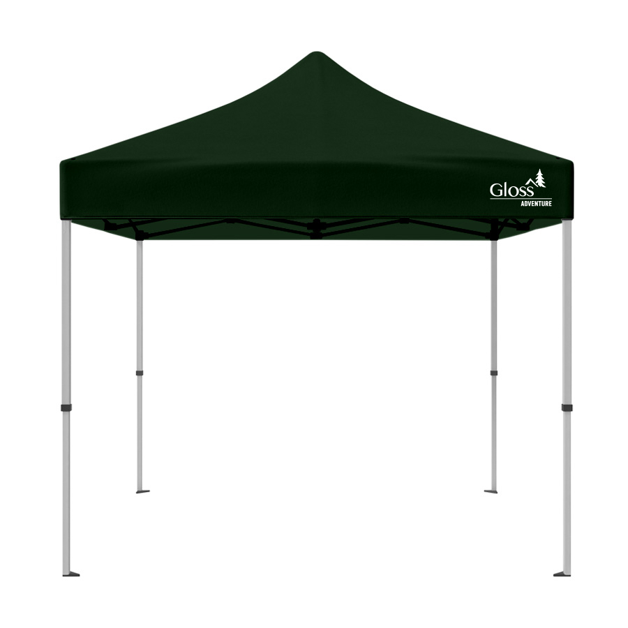 GAZEBO PLEGABLE ALUMINIO VERDE 3 X 3m GLOSS