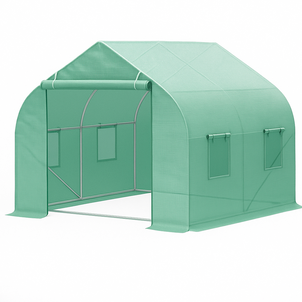 INVERNADERO 2X2X2M MALLA PE 140G/M2