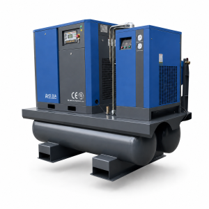 COMPRESOR A TORNILLO 30HP 380V – ALL IN ONE – Velocidad fija – Trans. Directa