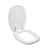 Asiento inodoro HDF línea Loira herrajes metálicos (Compatible con modelo Mónaco) - Imagen 2