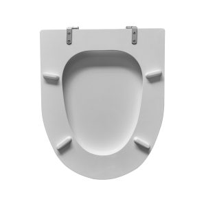 Alternative view of Asiento inodoro HDF línea Raba herrajes metálicos (Compatible con modelo Marina)