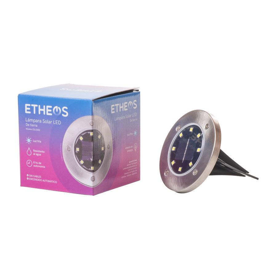 ETHEOS ESTACA SOLAR TIERRA 8 LED X4 - Imagen 3
