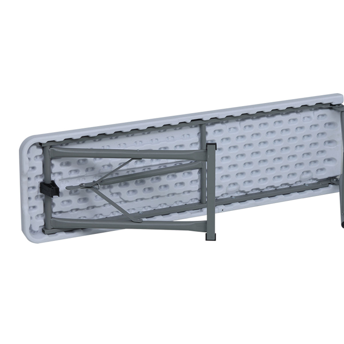 BANCO PLEGABLE JARDIN PRO 180CM BLANCO - Imagen 5
