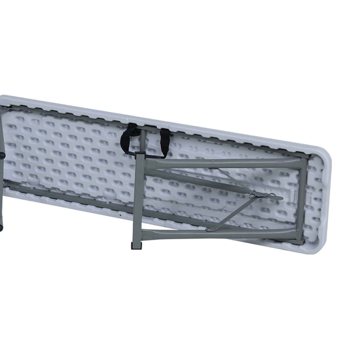 BANCO PLEGABLE JARDIN PRO 180CM BLANCO - Imagen 4