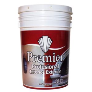PINTURA LÁTEX PREMIER PROFESIONAL INTERIOR EXTERIOR X 20
