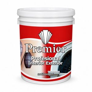 PINTURA LÁTEX PREMIER PROFESIONAL INTERIOR EXTERIOR X 4