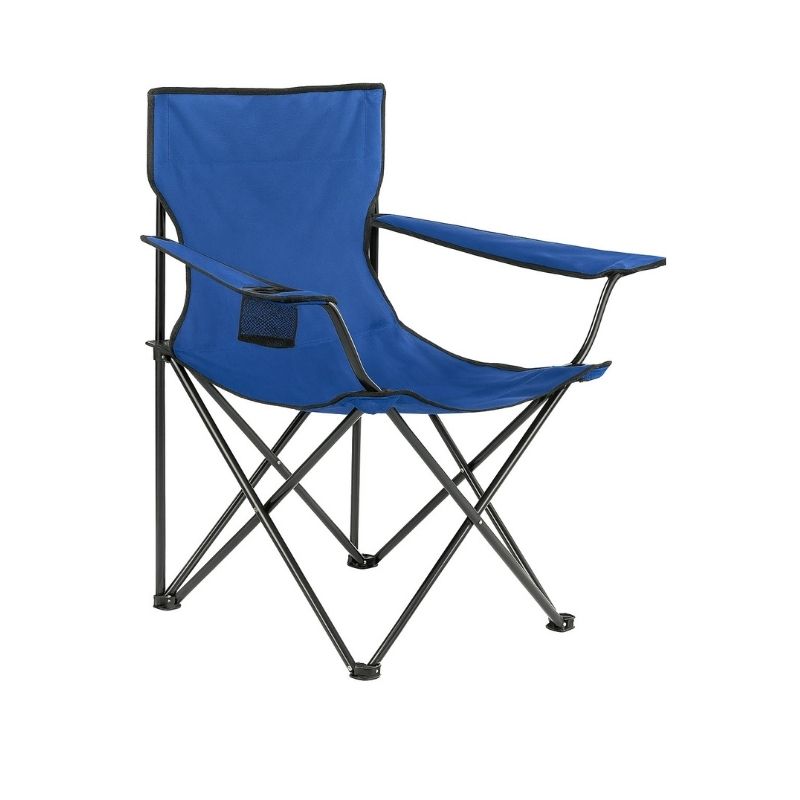 Silla Plegable Director Camping Azul