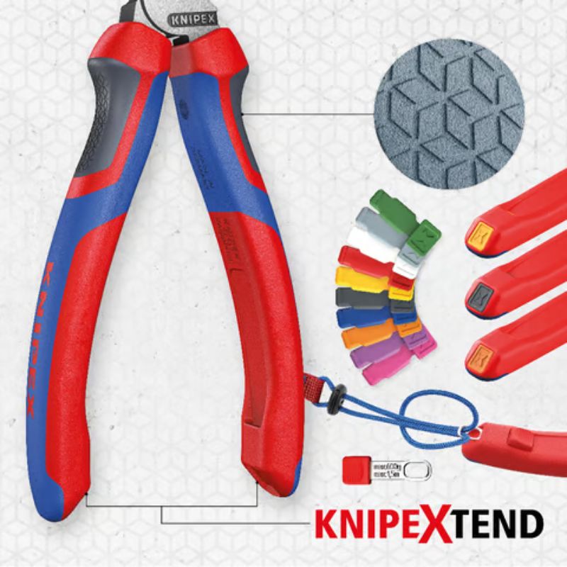 KNIPEX ALICATE CORTE LATERAL 200MM - Imagen 3