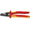 KNIPEX ALICATE DOBLE CORTE 225MM