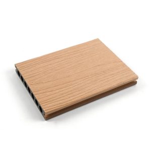 Alternative view of DECK WPC BICOLOR EXTERIOR TEAK-MAPLE 2900X148X22MM