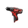 TALADRO MILWAUKEE CON PERCUTOR M12 1 BATERÍA Y BOLSO