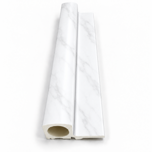 WALL PANEL INTERIOR ACCESORIO ESQUINA MARMOL BLANCO 2900X24X43MM (270g/m)