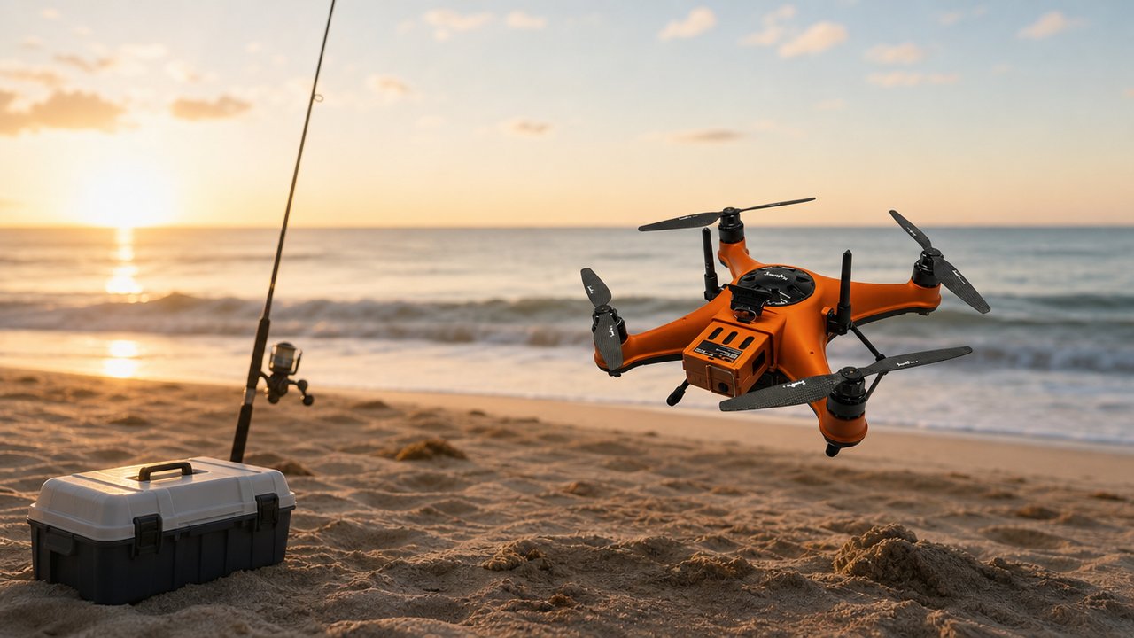 Drones de pesca Swellpro: cómo funcionan y cuál elegir para pescar de costa