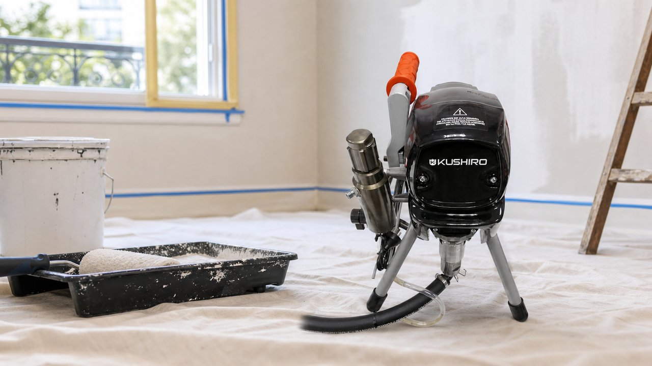 Equipo de pintar airless, HVLP eléctrico o soplete con compresor: cuál conviene
