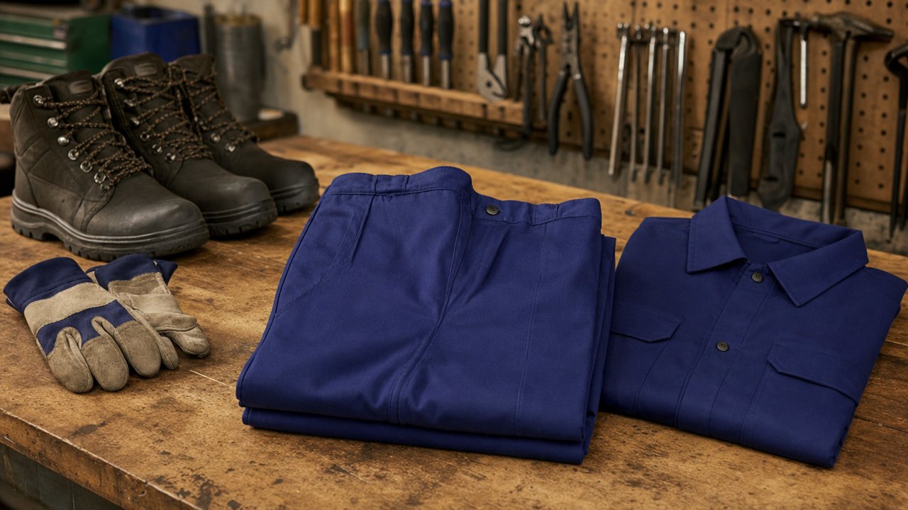 Ropa de trabajo: pantalón, camisa, mameluco y faja lumbar, qué tela y talle elegir