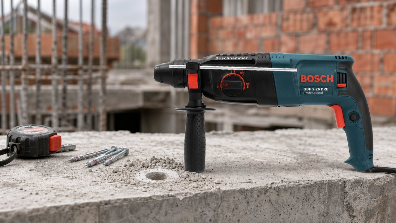 Rotomartillo SDS Plus, SDS Max o demoledor: cuál necesitás para hormigón