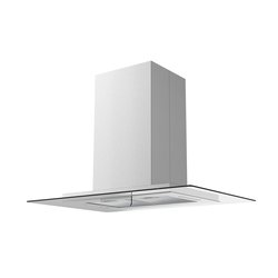 Alternative view of Campana extractora Inox Glass T-shape Isla 90 cm