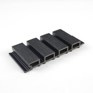 WALL PANEL WPC PARED EXTERIOR DEEP BLACK 2900 X 219 X 26MM